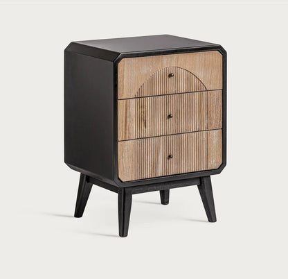 ‘Toronto’ Wooden Drawer Cabinet, 48x35x66cm - EcoLuxe Furnishings