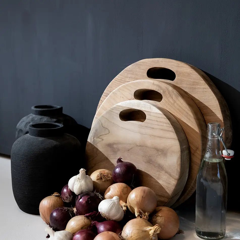 ‘Trendy’ Vase, Large (Black) - EcoLuxe Furnishings