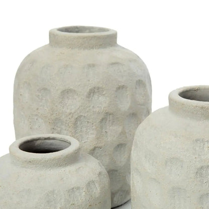 ‘Trendy’ Vase, Large (Concrete) - EcoLuxe Furnishings