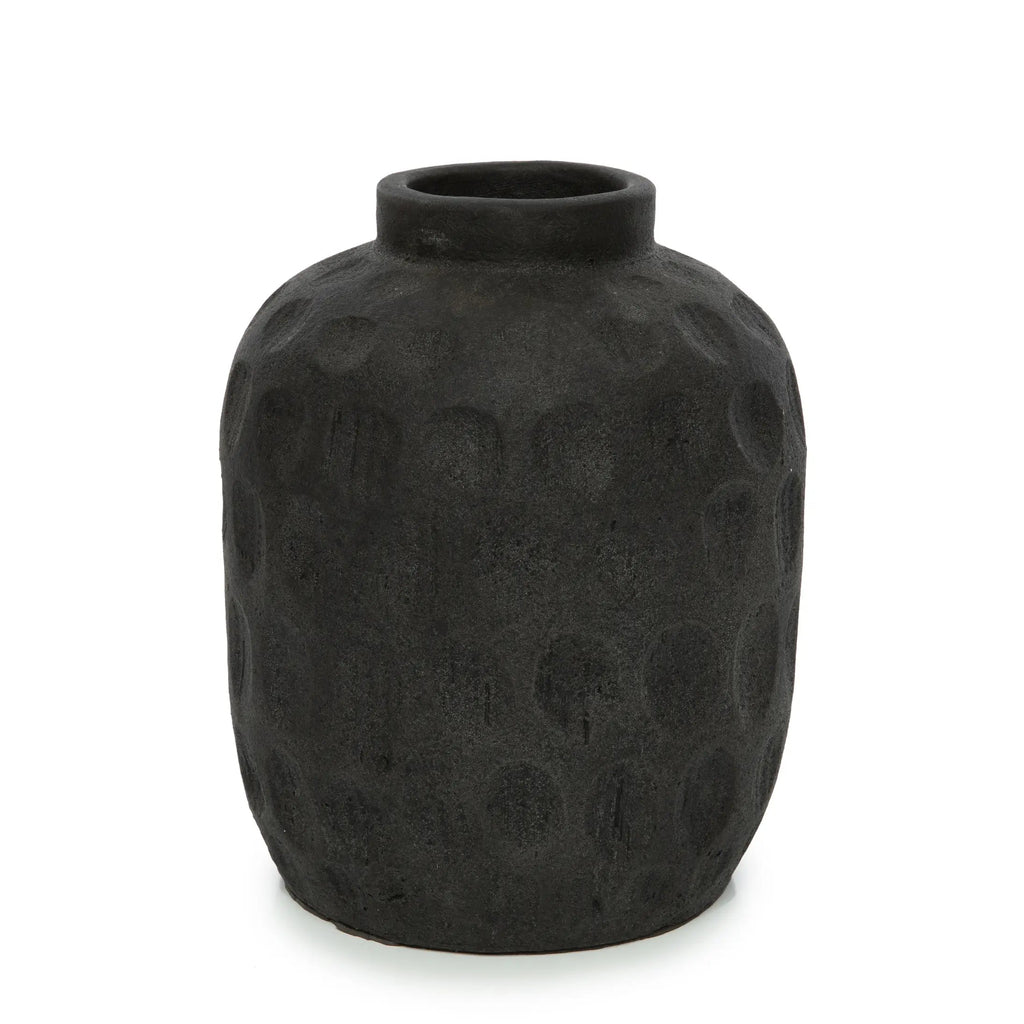 ‘Trendy’ Vase, Medium (Black) - EcoLuxe Furnishings