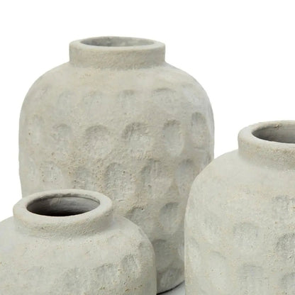 ‘Trendy’ Vase, Medium (Concrete) - EcoLuxe Furnishings