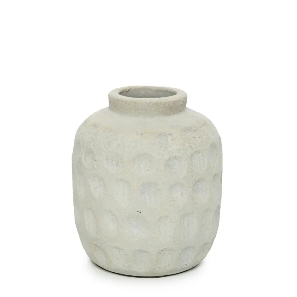 ‘Trendy’ Vase, Medium (Concrete) - EcoLuxe Furnishings