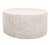 ‘Trunk’ Coffee Table (White Fiber Cement) - EcoLuxe Furnishings
