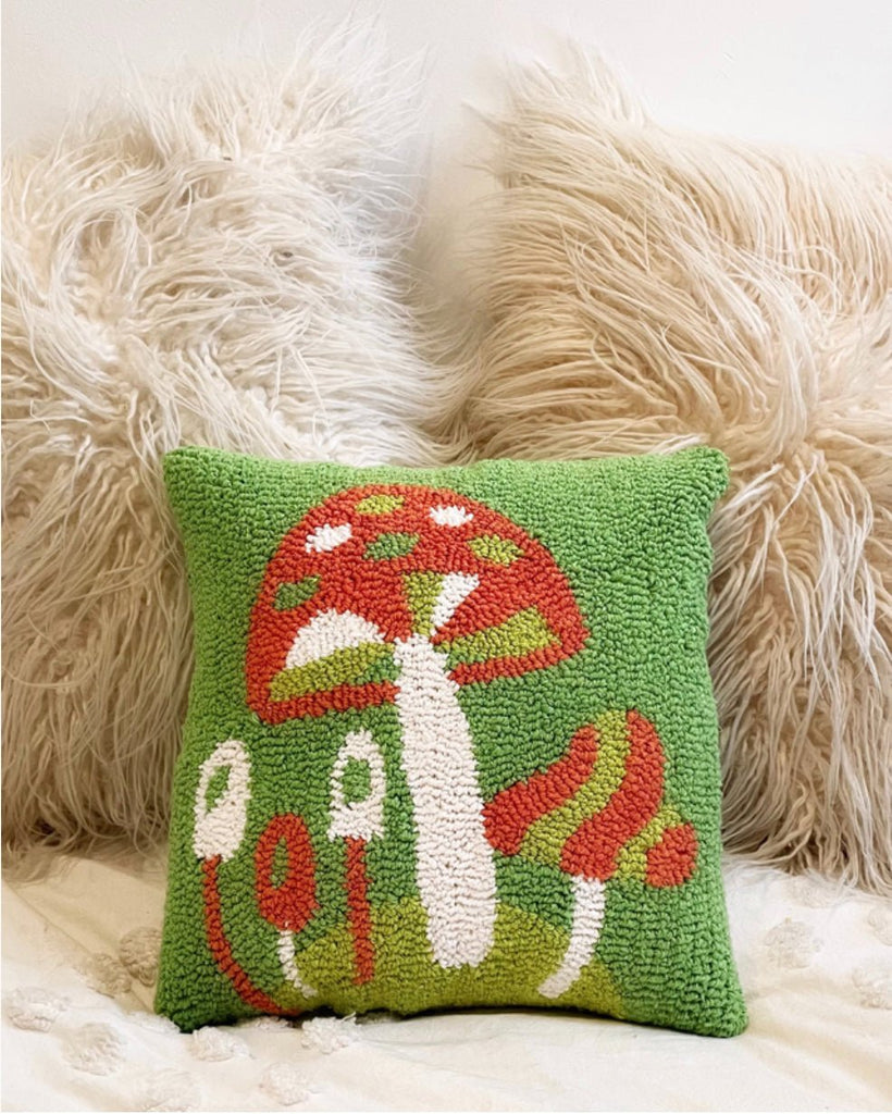 Tufted Mushroom Pillow - EcoLuxe Furnishings