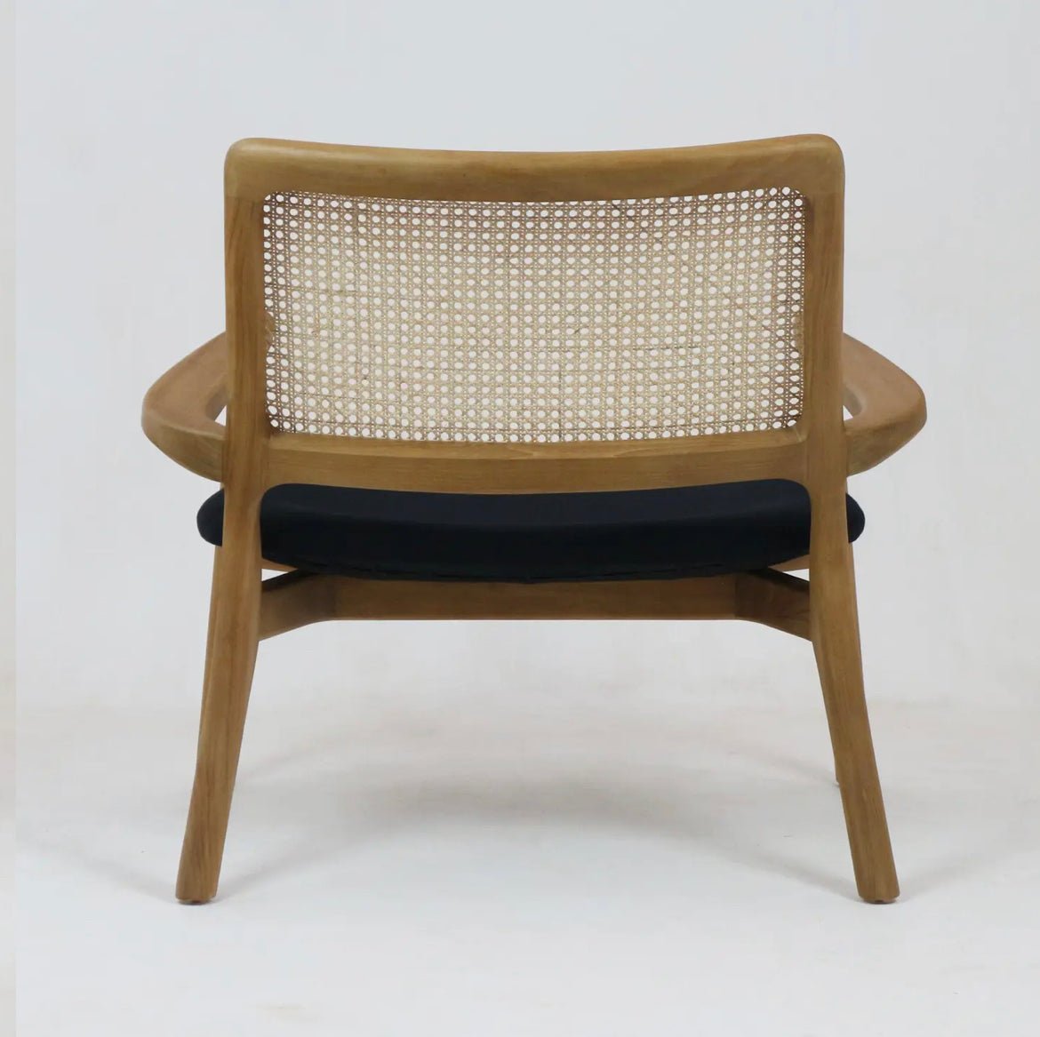 ‘Tulip’ Lounge Chair (Teak + Walnut) - EcoLuxe Furnishings