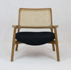 ‘Tulip’ Lounge Chair (Teak + Walnut) - EcoLuxe Furnishings