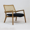 ‘Tulip’ Lounge Chair (Teak + Walnut) - EcoLuxe Furnishings