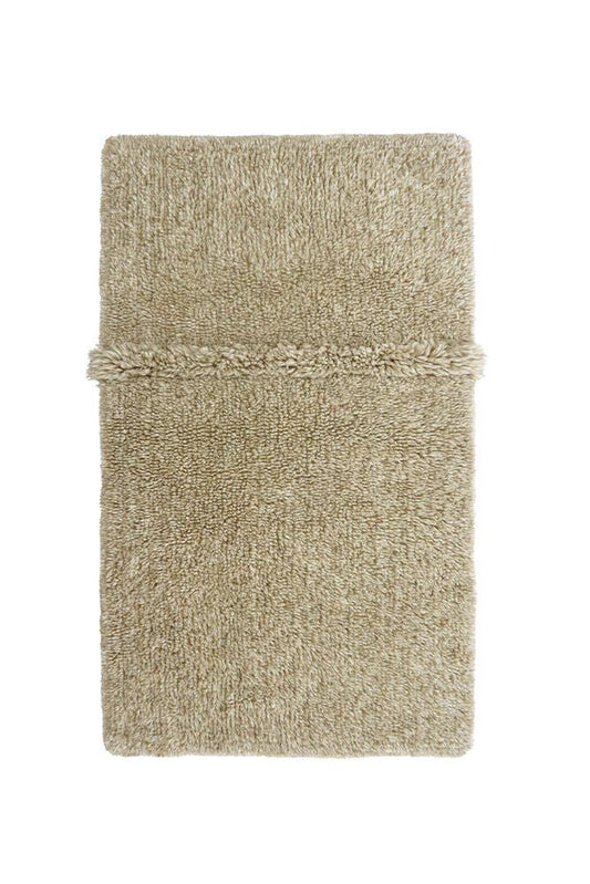 ‘TUNDRA’ BLENDED WOOLABLE RUG - SHEEP, SMALL (BEIGE) - EcoLuxe Furnishings