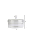 Utility Jar, Clear (Small) - EcoLuxe Furnishings