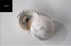 ‘Vernezza’ Marble Smudge Bowl/Incense Burner (White Lilac) - EcoLuxe Furnishings