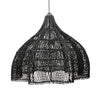 ‘Whipped’ Pendant, Medium (Black) - EcoLuxe Furnishings