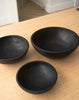 Wood Nesting Bowl Set (Charred Ash) - EcoLuxe Furnishings