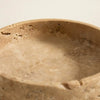 ‘Yesevi’ Marble Bowl (Natural Travertine) - EcoLuxe Furnishings